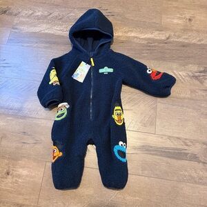 Kith x Sesame Street Sherpa Coverrall NWT